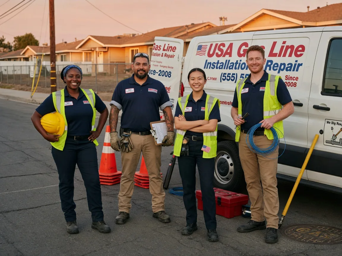 Gas Line Installation company in Sloughhouse, CA